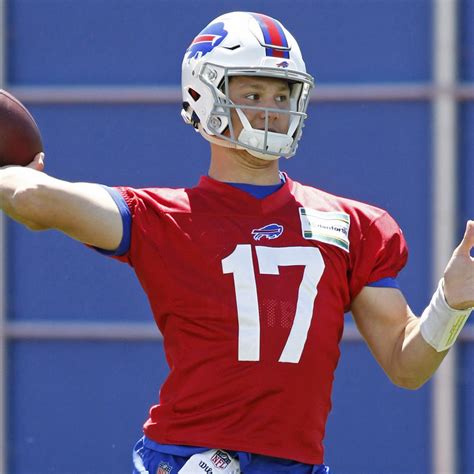 Josh Allen Reportedly to Be Bills' 3rd-String Quarterback During ...