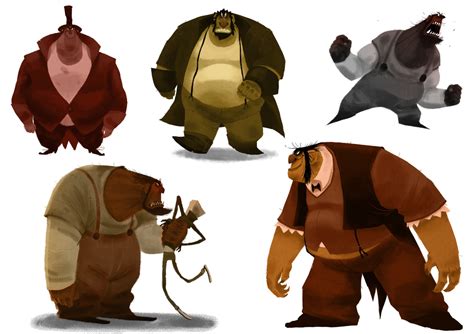 ArtStation - Who's afraid of Mr Greedy ?, Maxime Mary | Character inspiration, Character design ...