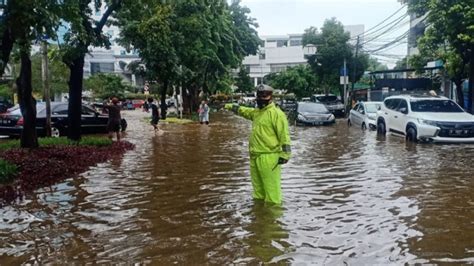 Waspada Macet, Ini Titik Banjir di Jakarta Pusat