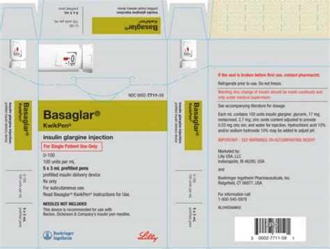 BASAGLAR (insulin glargine injection 100 units/mL), A Long-Acting Basal ...