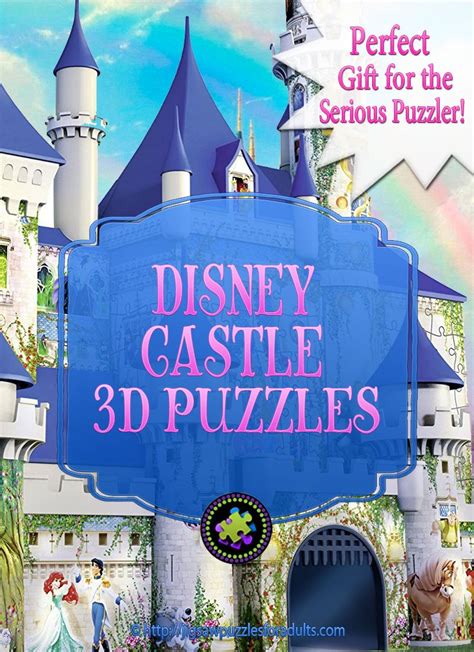 Disney Castle 3D Puzzle | Unique 3D Puzzling Experience