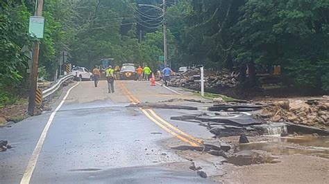 Crews begin cleanup efforts after heavy rain causes flooding in Warren County, NJ | Regional ...