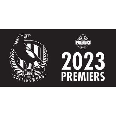 Collingwood Magpies 2023 Pole Flag