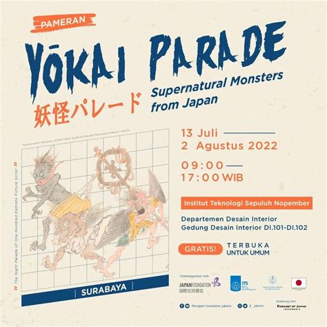 PAMERAN YOKAI PARADE - Desain Komunikasi Visual