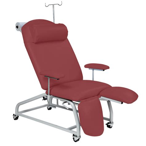 Sunflower Red Fusion Chair w/ Castors | Health and Care