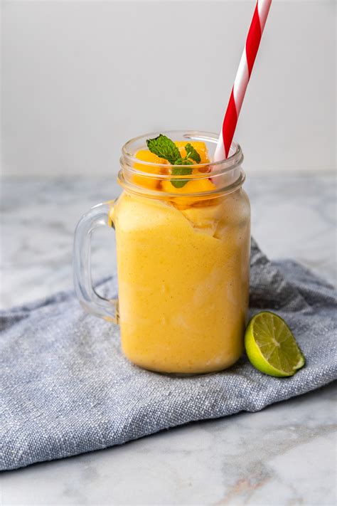 Mango Smoothie without Banana - Every Little Crumb