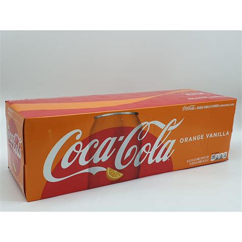 Coca Cola Orange Vanilla 12 pack 355ml cans - European Grocery Store