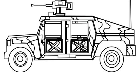 Transportation Coloring Sheets: Military Vehicles Coloring Pages Images