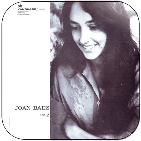 Joan Baez Joan Baez Volume 2-2 Album Cover Sticker Album Cover Sticker