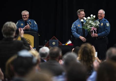 Colorado Springs Police Chief Pete Carey celebrates CSPD retirement at ...