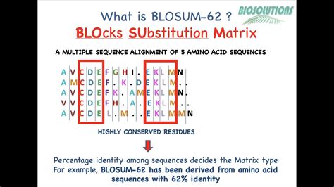 Learn about #BLOSUM-62 matrix | Calculate Max & Gap score for #BLAST-P ...