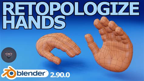 Blender 2.9 Tutorial - How to Retopologize a Hand - YouTube