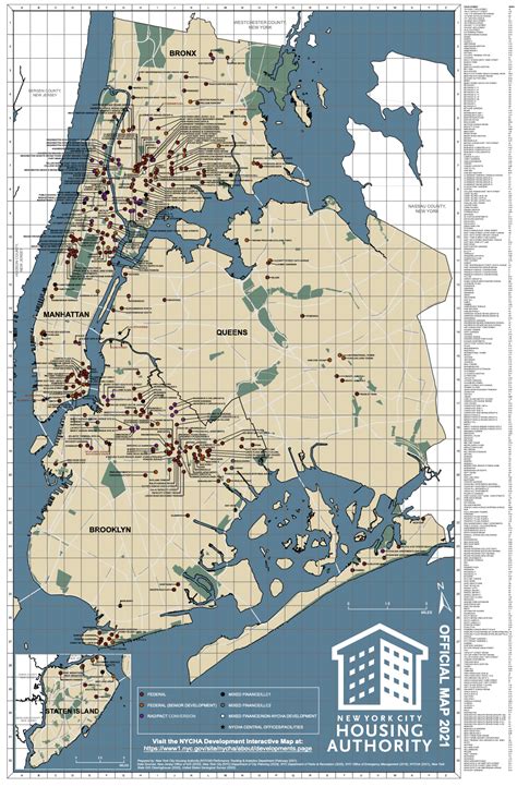 Mapping NYC Public Housing and Subway transportation – Information Visualization