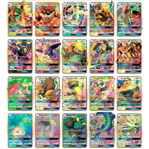 20Pcs English Pokémon GX Cards Pokemon Poke TCG Trading Cards Charizard Venusaur | eBay