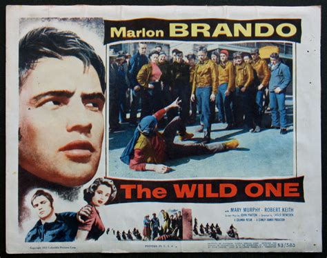 WILD ONE, THE (The Wild One) Movie Poster (1953) - Movie Posters, Lobby Cards, Vintage Movie ...