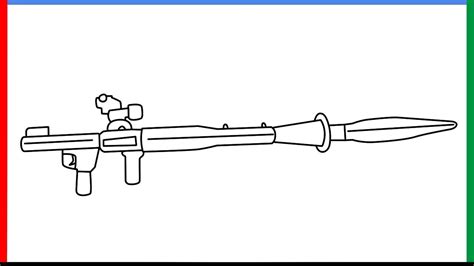 How To Draw A Grenade Launcher