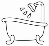 Bathroom Coloring Pages Sketch Page sketch template