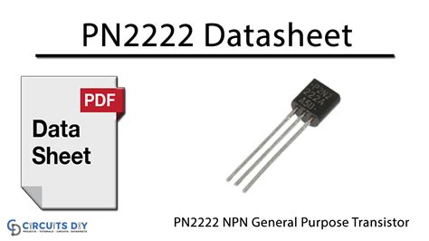 PN2222 NPN General Purpose Transistor - Datasheet