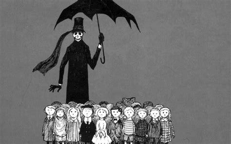 creature feature edward gorey the gashlycrumb tinies wallpaper HD Wallpaper | Edward gorey ...