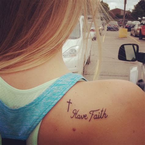 my new have #faith #tattoo :) | Tat ideas | Pinterest