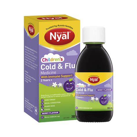 Nyal Children's Cold & Flu Medicine 2 Years+ 200mL - NYAL