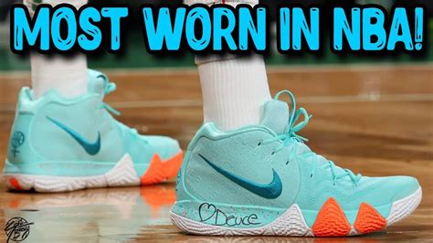 Top 5 Most Worn Signature Shoes by NBA Players 2018! - YouTube