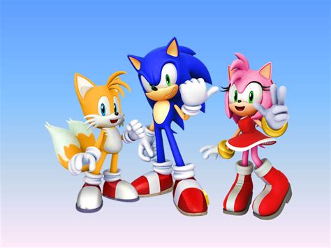 Sonic, Tails and Amy by 9029561 on DeviantArt