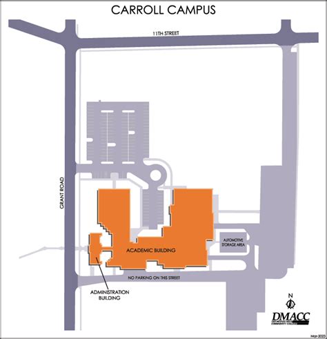 Carroll Campus Map