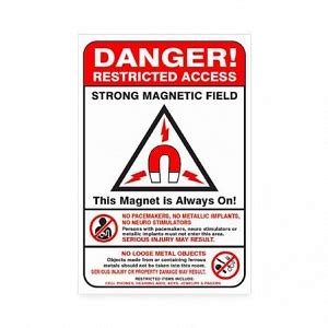 MRI Warning Wall Signs | Medline Industries, Inc.