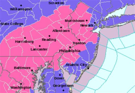 N.J. weather: Winter storm warnings issued across most of state, with heavy snow and dangerous ...