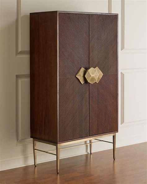 Global Views Holland Bar Cabinet | Modern bar cabinet, Bar furniture, Tall bar cabinet