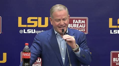 LSU Brian Kelly Alabama game-week press conference - Win Big Sports