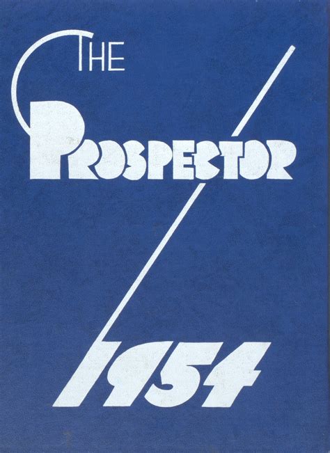 1954 yearbook from Nevada Union High School from Grass valley, California for sale