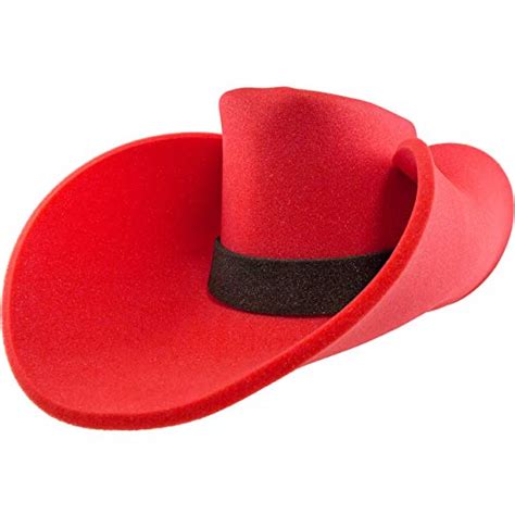 FUNSTITUTION Giant Foam Cowboy Hat - Oversized Cowboy Hat - Silly, Crazy and Funny Hats for ...