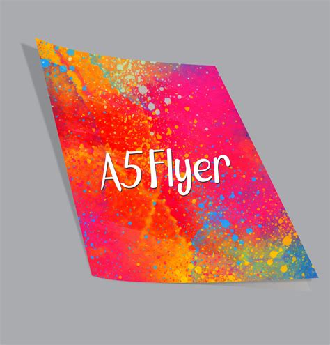 A5 Flyers Full Colour – Czae Print