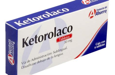 Ketorolaco - Saludisima Medicamentos