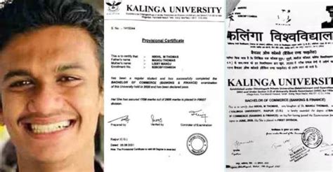 Nikhil submitted fake certificate, confirms Kalinga University | Onmanorama