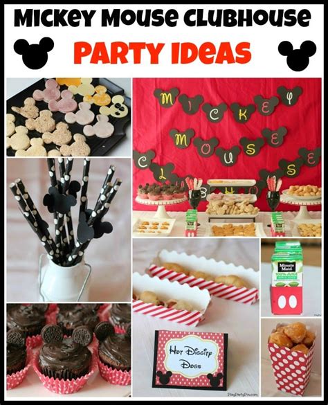 Mickey Mouse Clubhouse Party Ideas & Free Mickey Mouse Printables