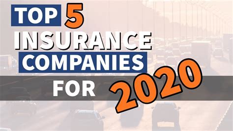 Top 5 insurance companies for 2020 | What makes them special? – Trends