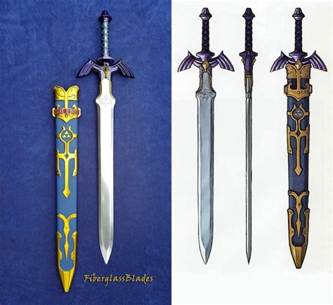 Legend of Zelda: Twilight Princess Master Sword and Sheath - Etsy