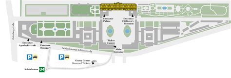 Schonbrunn Palace Map