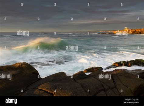 Sunset at La Jolla Cove, San Diego California Stock Photo - Alamy