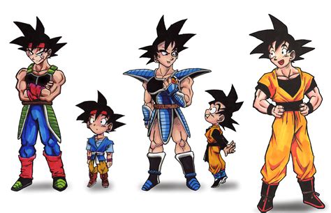 Kame House - Attack of the clones xD Bardock Goku Jr.