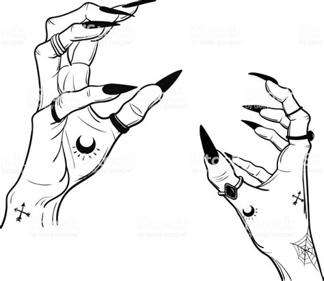 Witch Hands Drawing - Drawing.rjuuc.edu.np