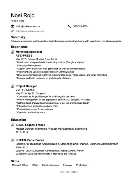 LinkedIn Resume Builder: Download a Resume as a PDF