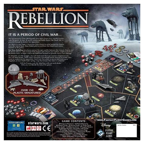 Star Wars: Rebellion Miniatures Battle Game for Ages 14 and up, from ...