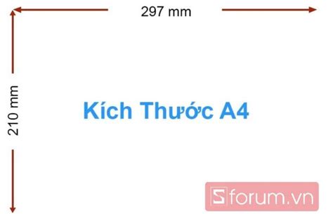 Kích thước A4 là bao nhiêu? Hướng dẫn cách in theo khổ giấy A4