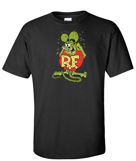 Rat Fink Full Color Logo Graphic T Shirt - Supergraphictees