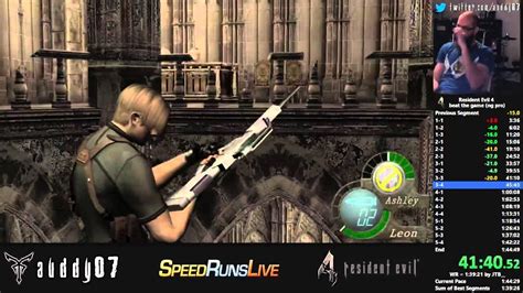 Resident Evil 4 Speedrun (1:40:28 ) - Steam - NG - SS - Pro - YouTube