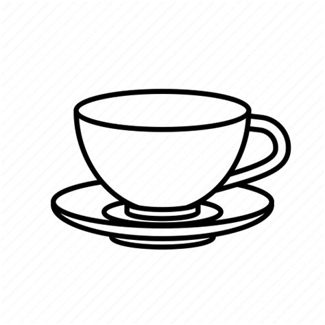 Cup, drink, saucer, tea, teacup icon